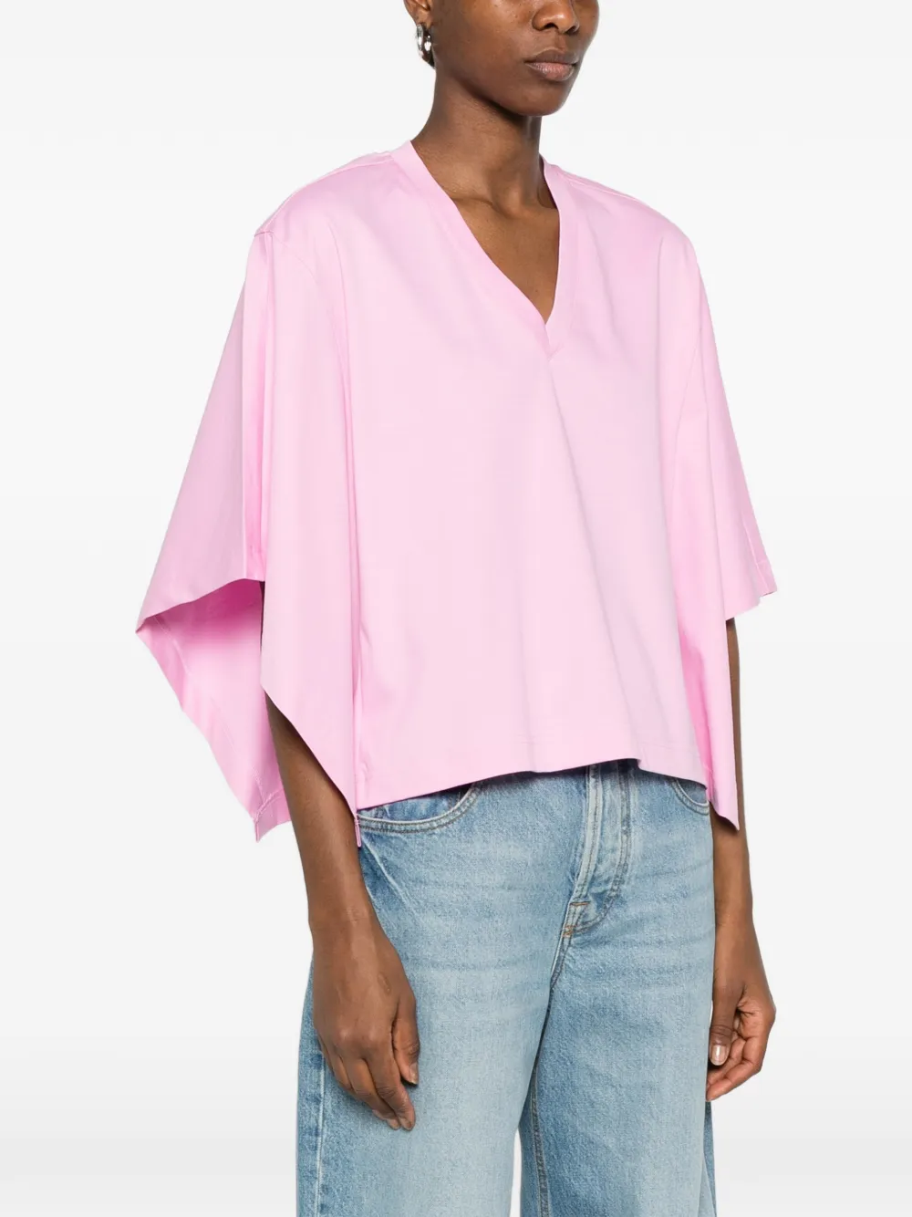  Psophia V-neck T-shirt - Pink 
