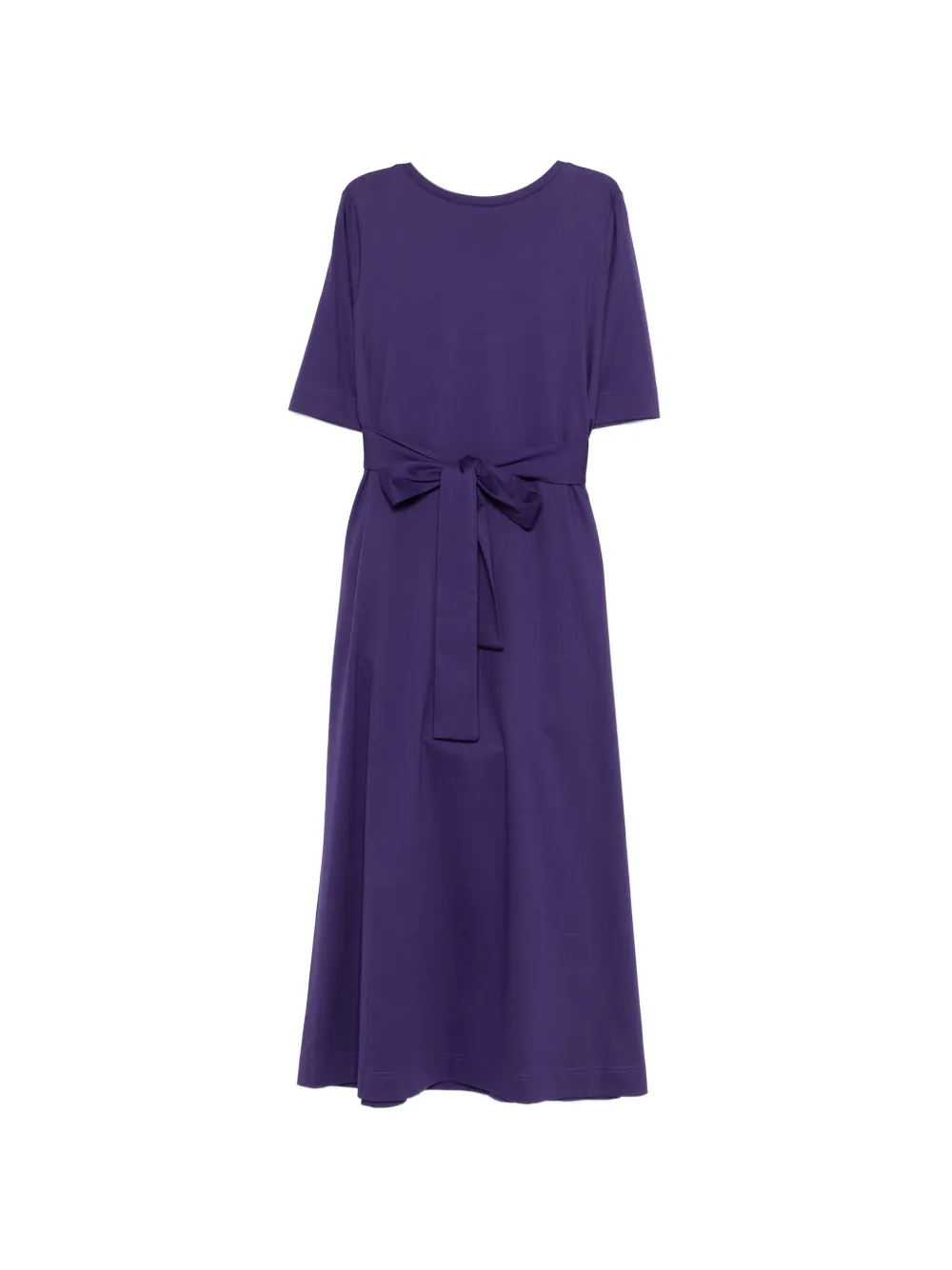 PSOPHIA Chemisier midi con nodo in vita - Viola