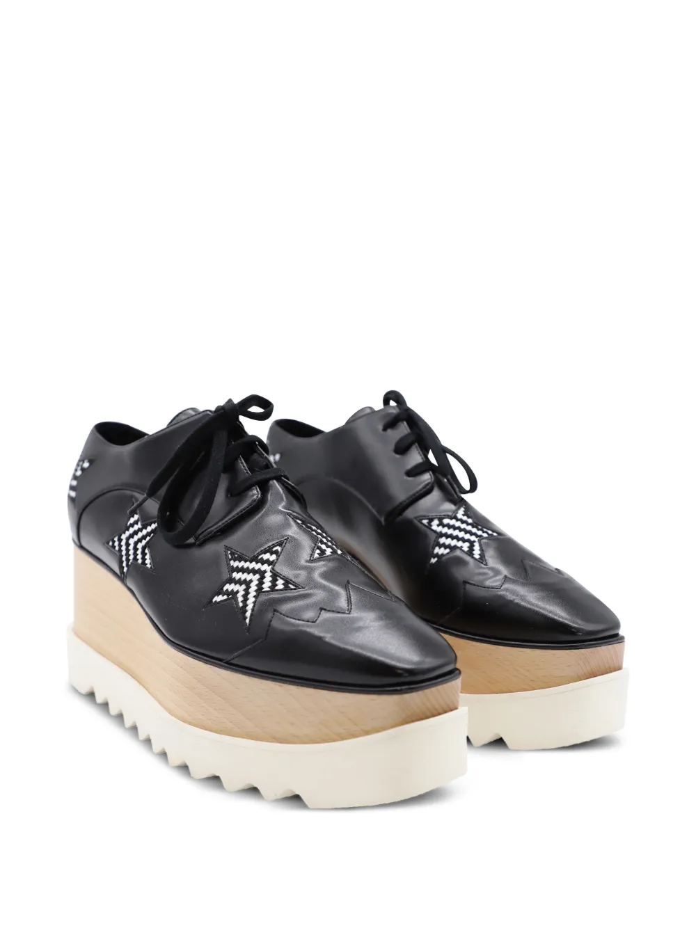 Star-Embellishment Derby Shoes