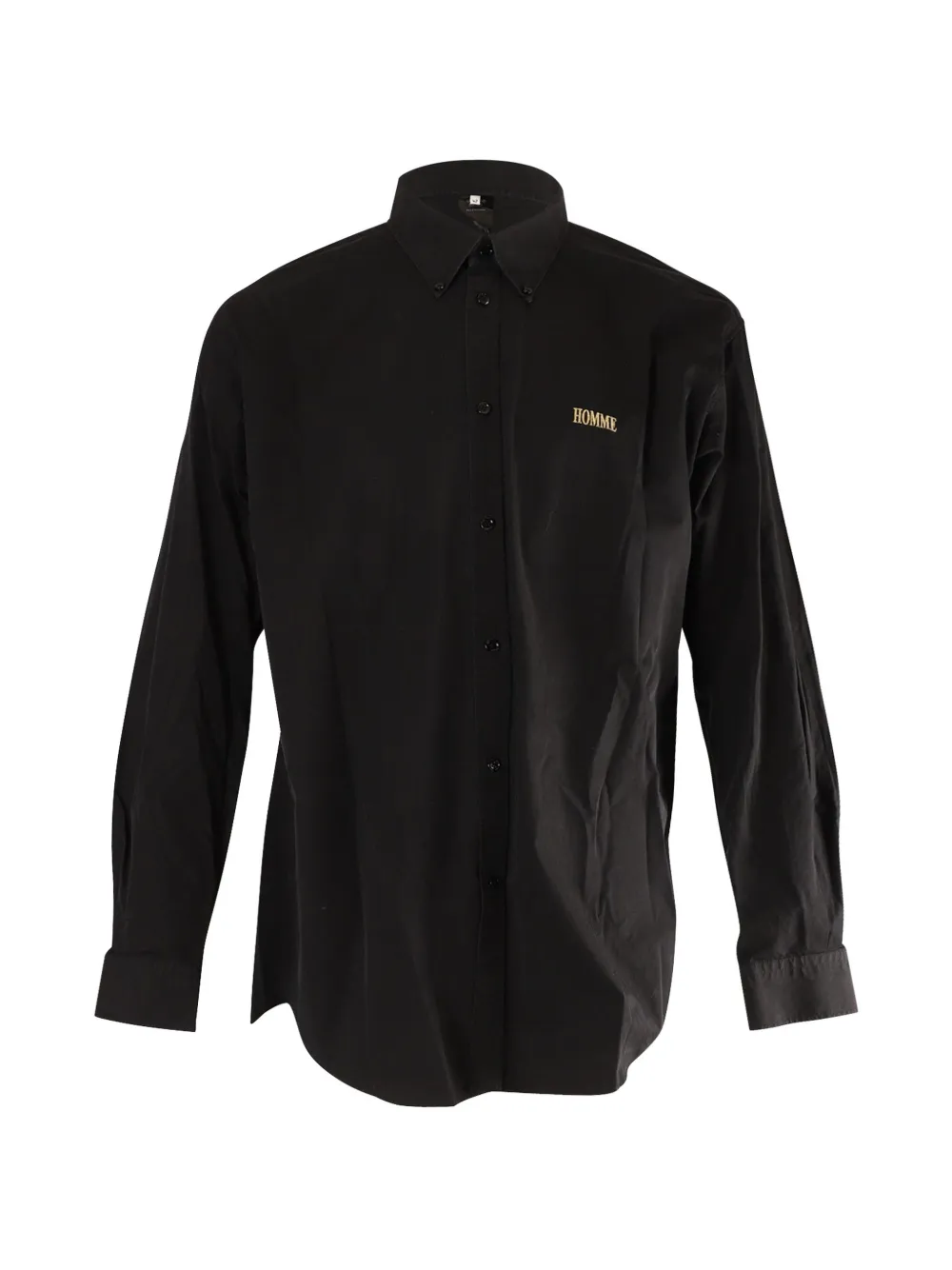 Balenciaga Pre-Owned button-down long-sleeve shirt - Nero