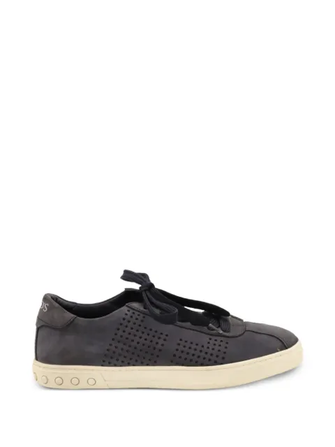 Tod's Vintage perforated lace-up sneakers