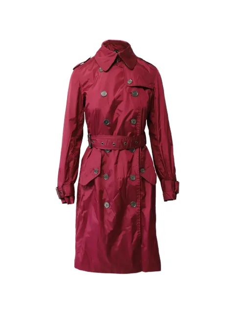 Burberry Pre-Owned Mac belted trench coat