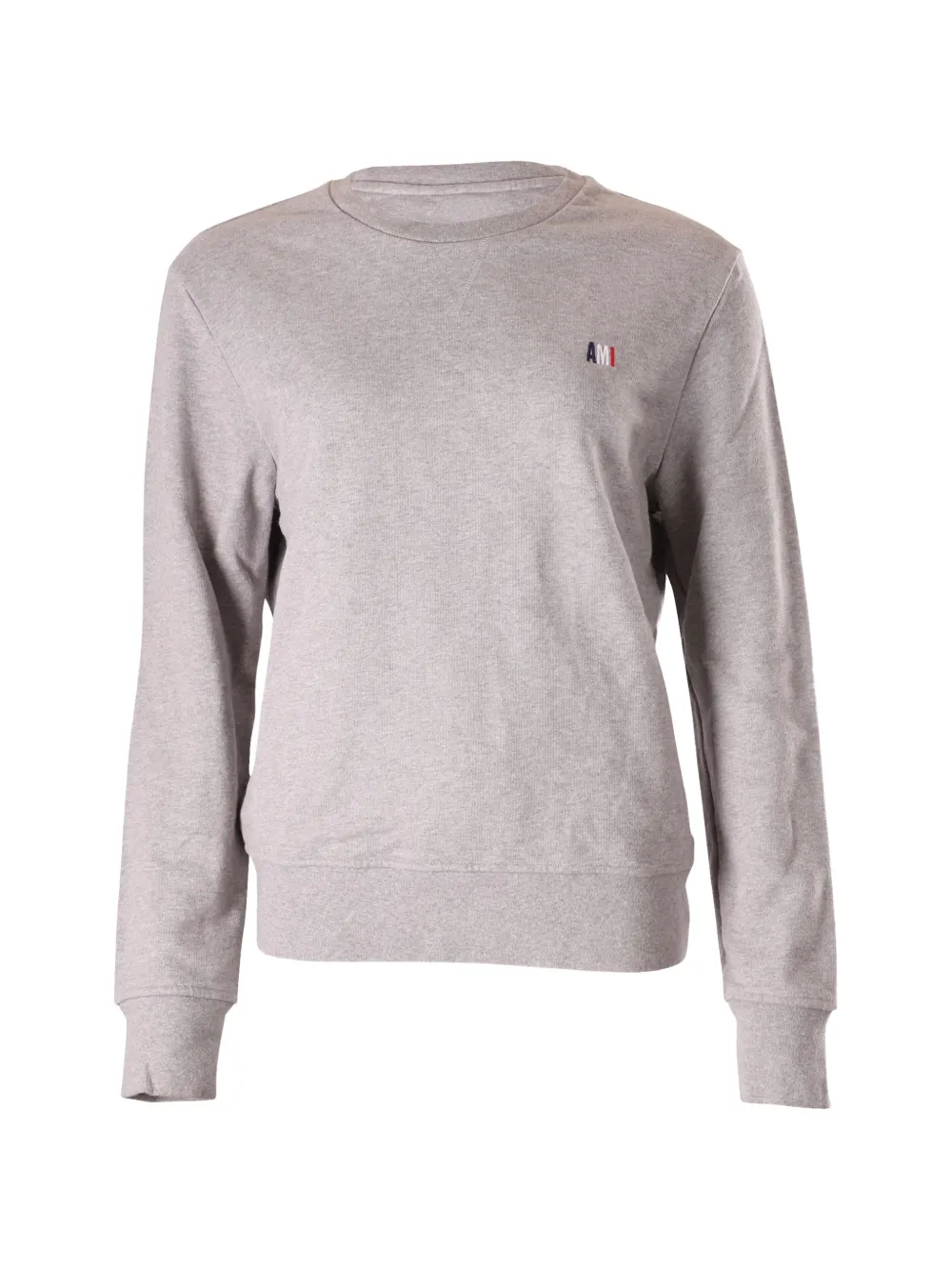 AMI Paris crewneck cotton sweatshirt - Grau