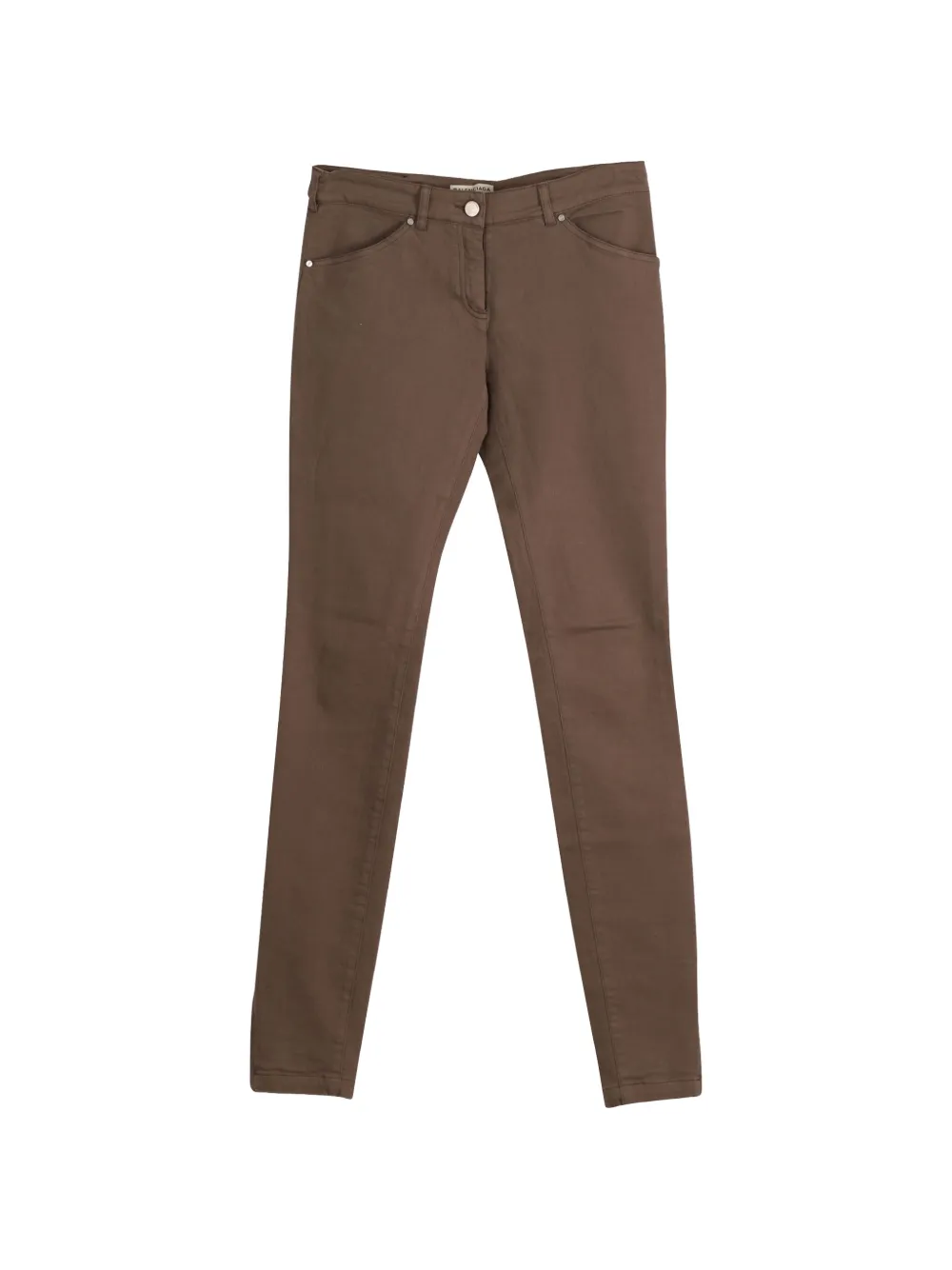 Balenciaga Pre-Owned skinny cotton jeans - Marrone