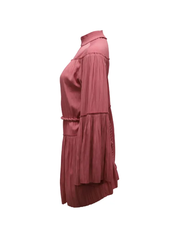 alc pink mini dress ALC Women's Camila Cotton Mini Dress