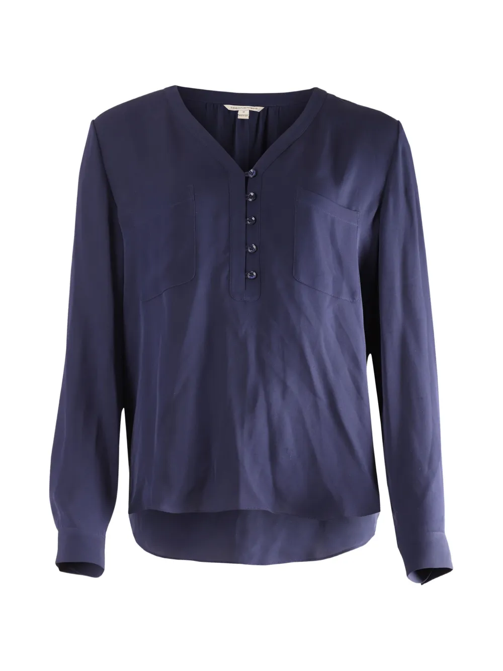 Long-Sleeve Pocket Blouse