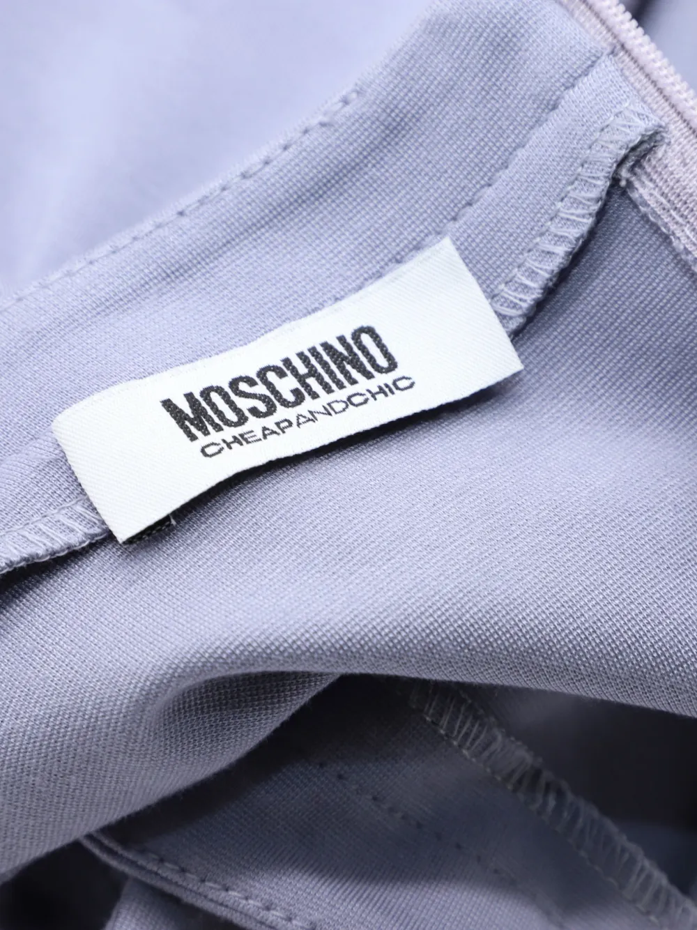 Button-Detail Midi Dress