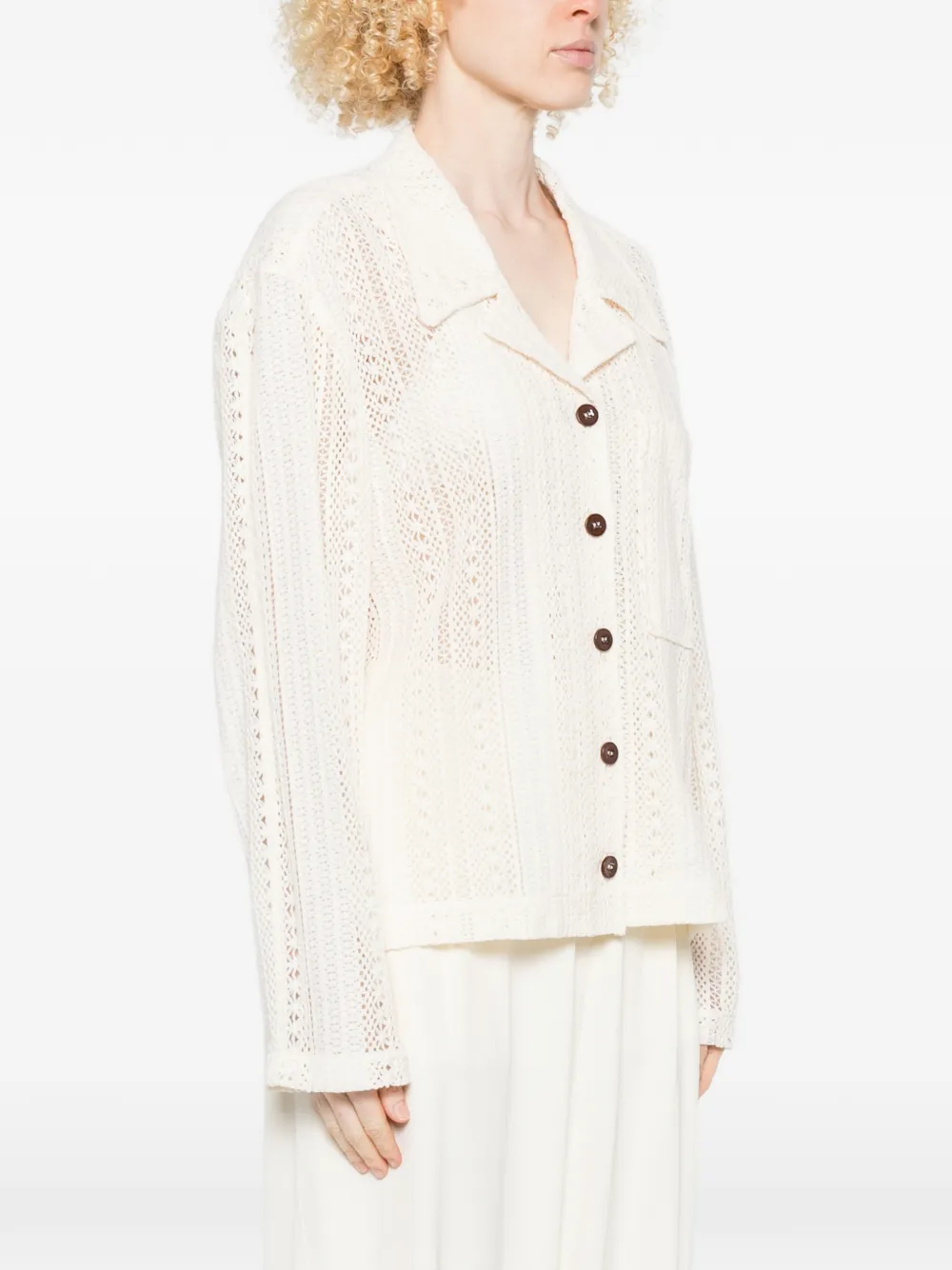  Low Classic Buttoned Jacket - Neutrals 