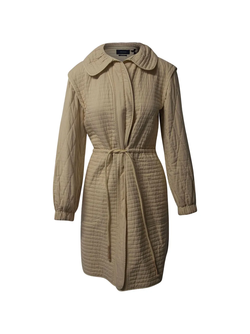 ISABEL MARANT quilted padded coat - Toni neutri