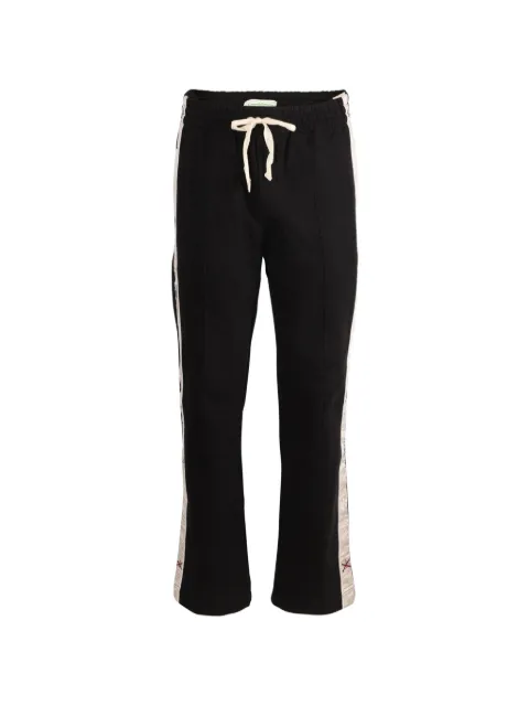 Casablanca side-stripe snowflake track pants