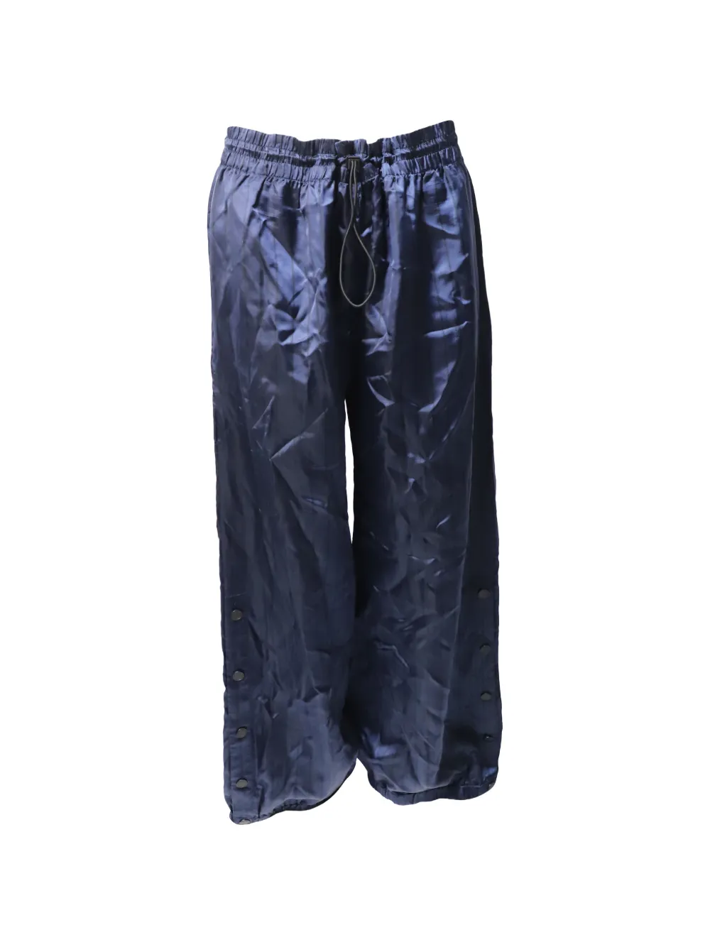 Monse pinstriped wide-leg trousers - Blu