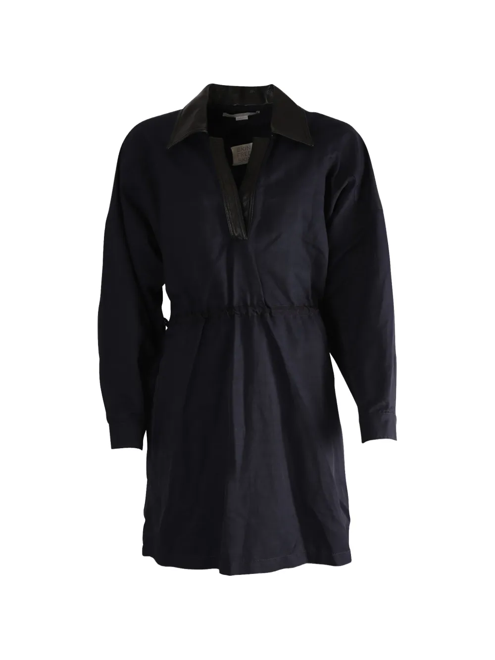 Stella McCartney Pre-Owned collar trim dress - Blu