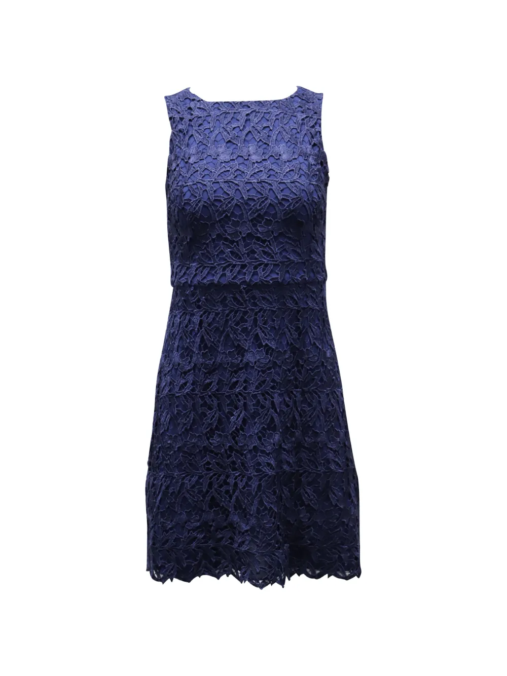 alice + olivia laced mini dress - Blu