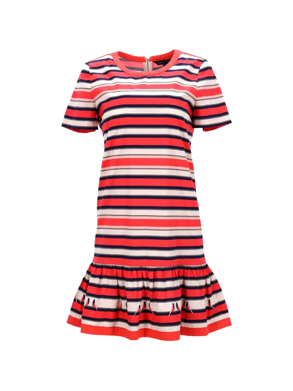 Marc By Marc Jacobs 2024 Flavin striped dress - Rosso