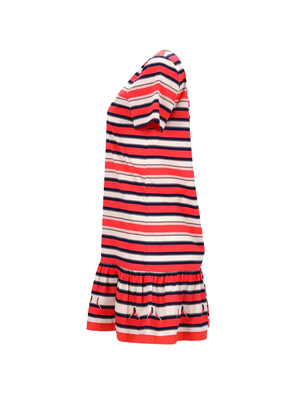  Marc By Marc Jacobs Vestido Flavin A Rayas 2024 - Rojo 