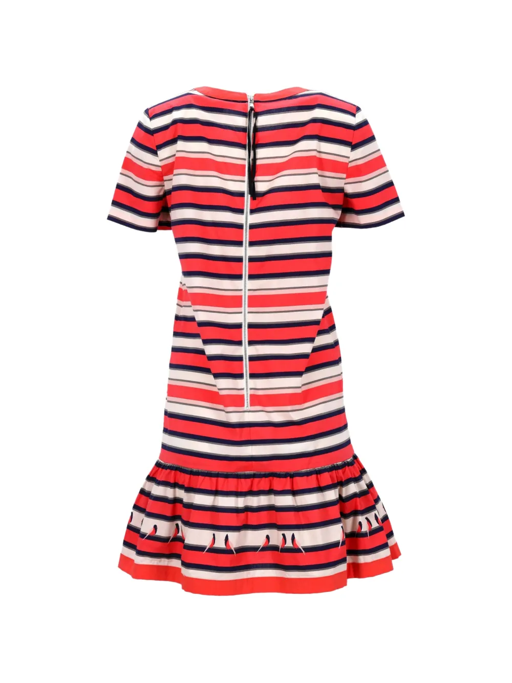  Marc By Marc Jacobs Vestido Flavin A Rayas 2024 - Rojo 