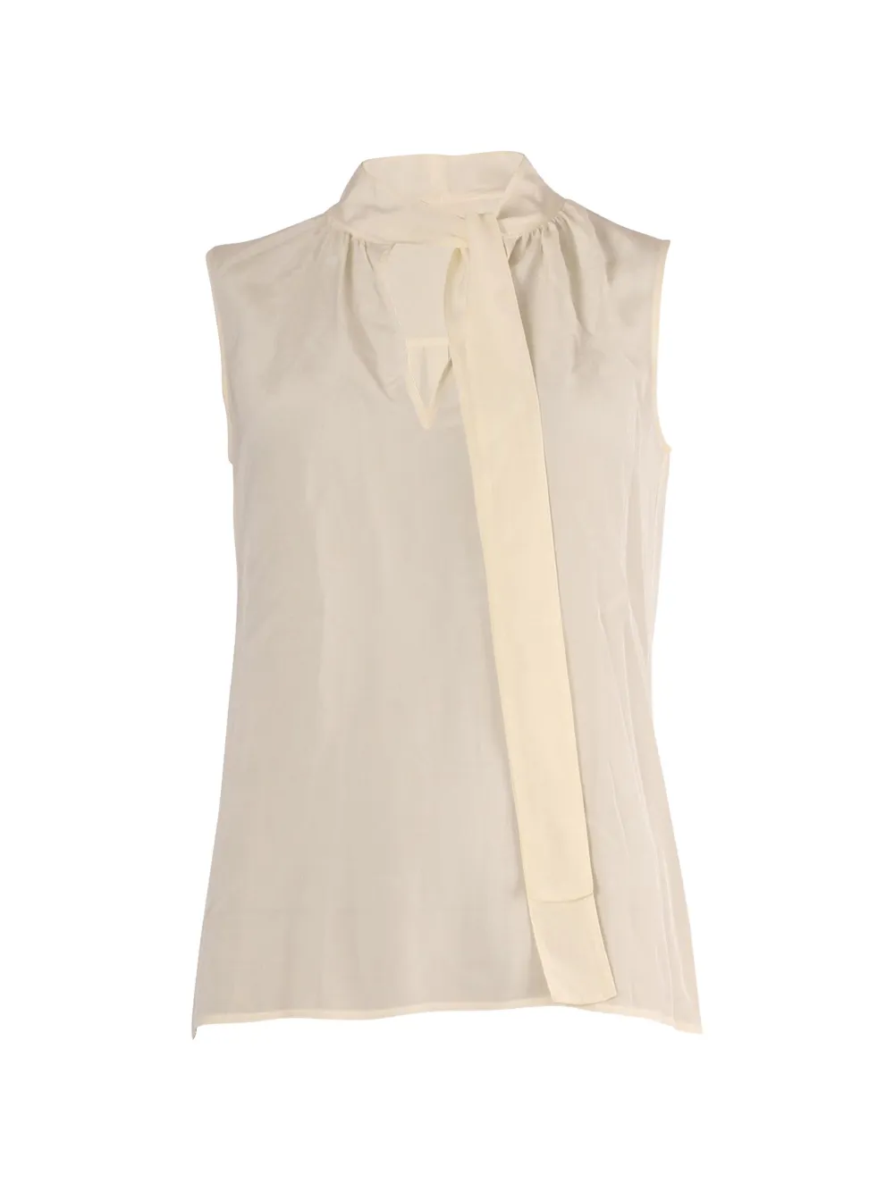 Tory Burch tie sleeveless top - Toni neutri