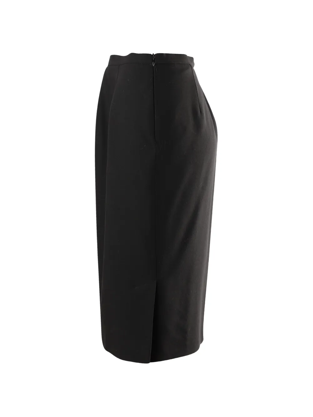 Max Mara A-line Midi Skirt - Black 