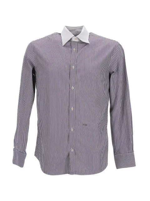 DSQUARED2 striped cotton shirt