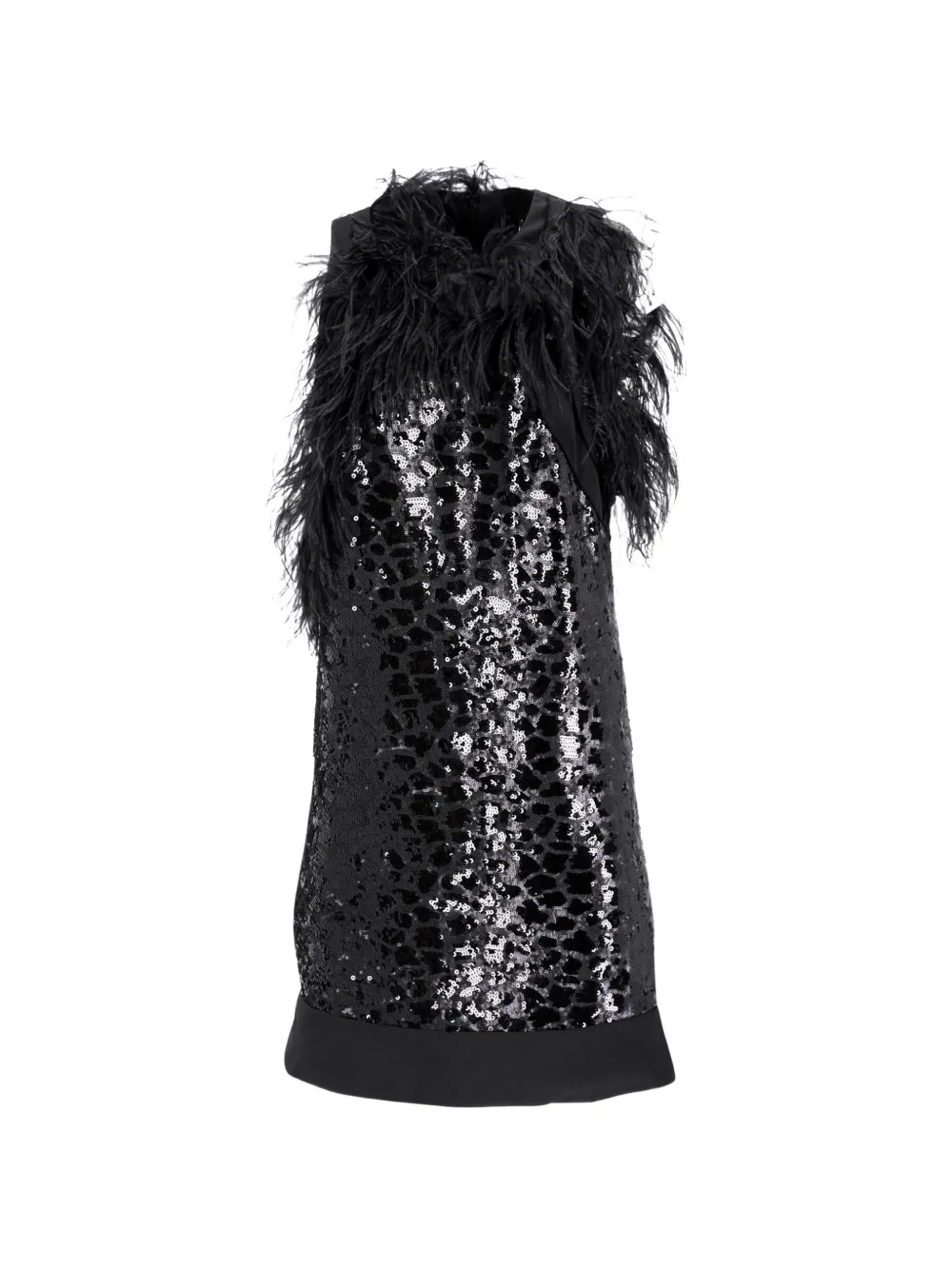 BOSS sequin-embellished dress - Nero