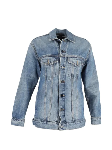 Pre-Owned Alexander Wang oversized denim jacket