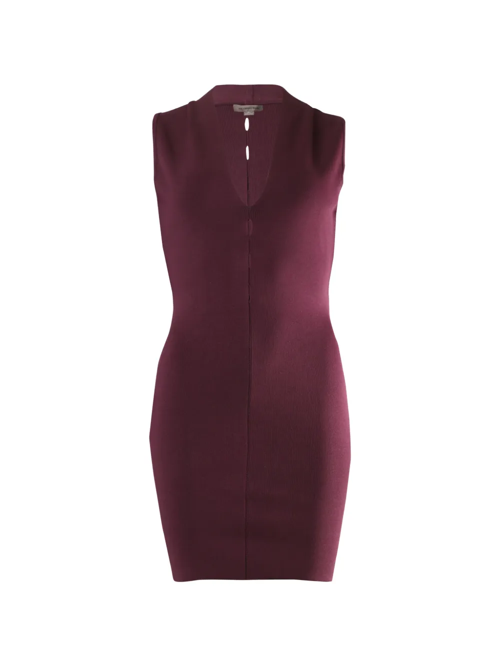 Pre-owned Alexander Wang Cutout Bodycon Mini Dress In Red