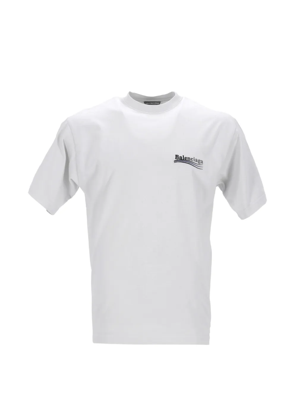 Balenciaga Pre-Owned Political Campaign graphic-print T-shirt - Bianco