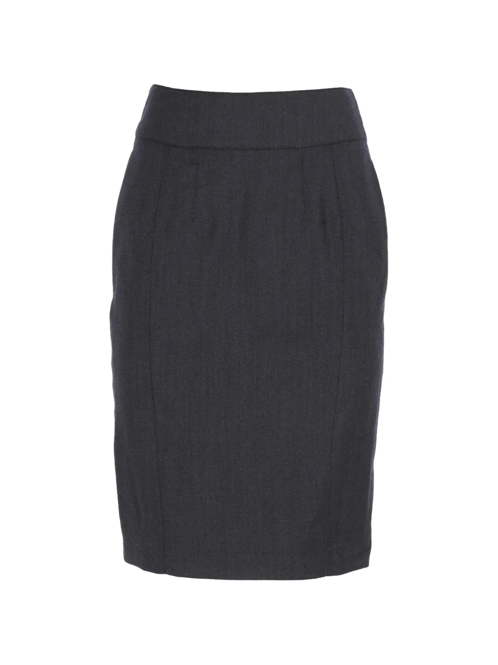 Burberry Pre-Owned wool mini skirt - Grigio