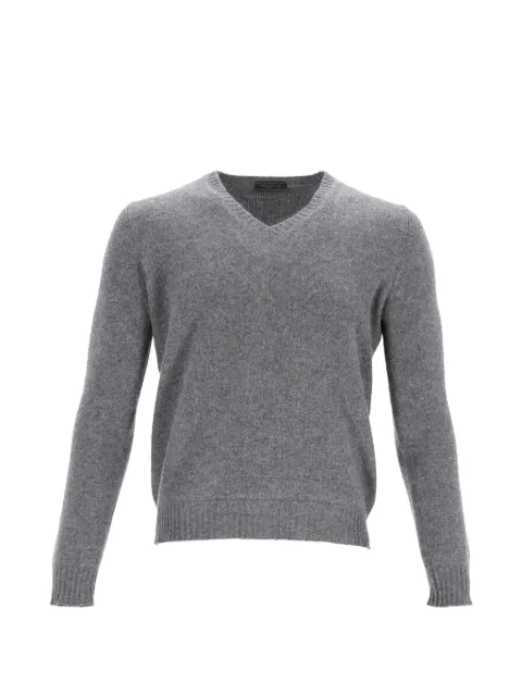 Prada Pre-Owned V-neck ribbed sweater