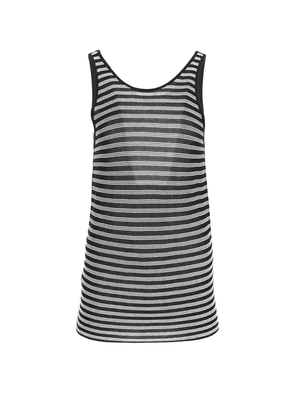 Pre-Owned Alexander Wang striped tank top - Nero