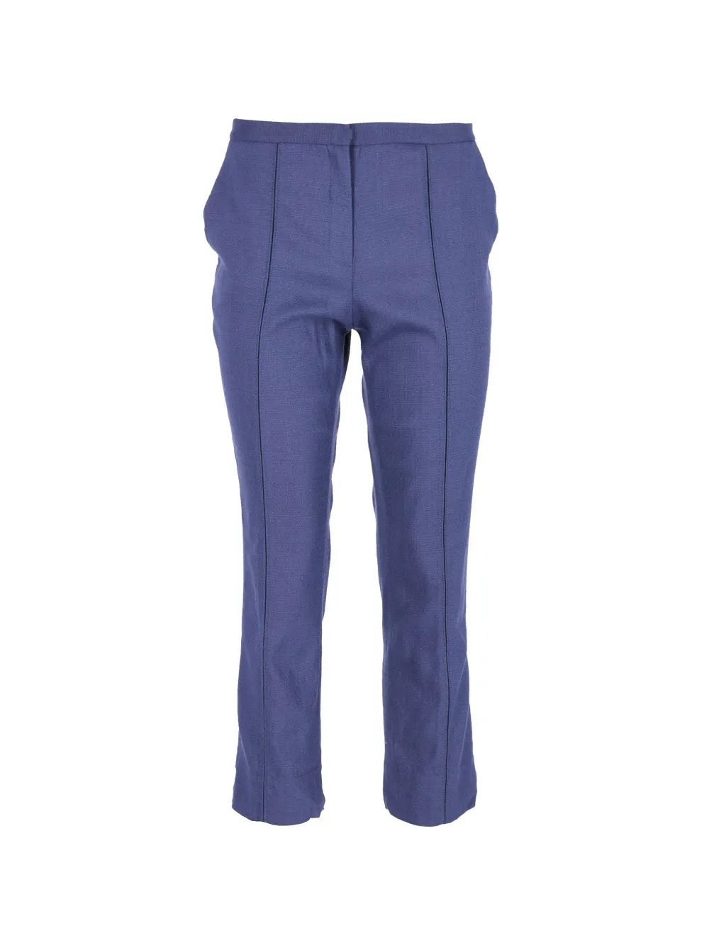 Diane Von Furstenberg Vintage pintucked trousers - Blu