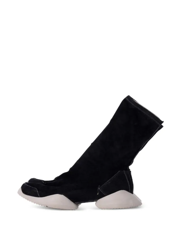 Rick Owens Vintage x Adidas Sock Runner Sneakers | Black | FARFETCH