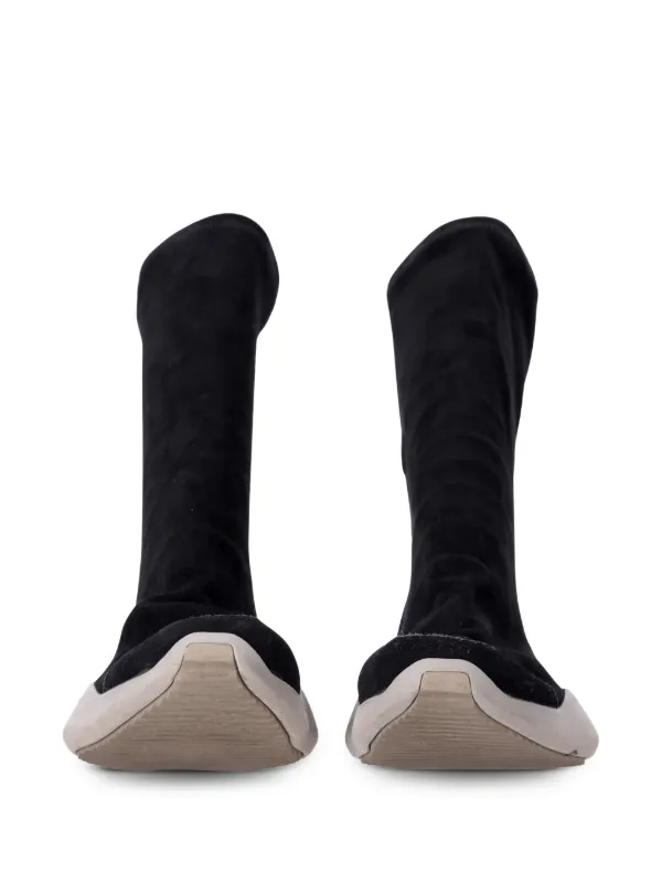 Rick Owens Vintage x Adidas Sock Runner Sneakers | Black | FARFETCH