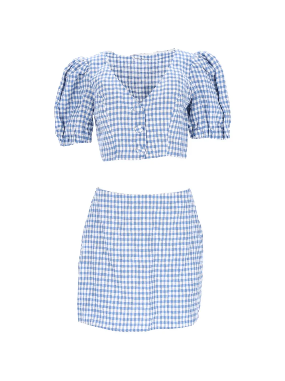 Reformation Ethel skirt set (set of two) - Blu