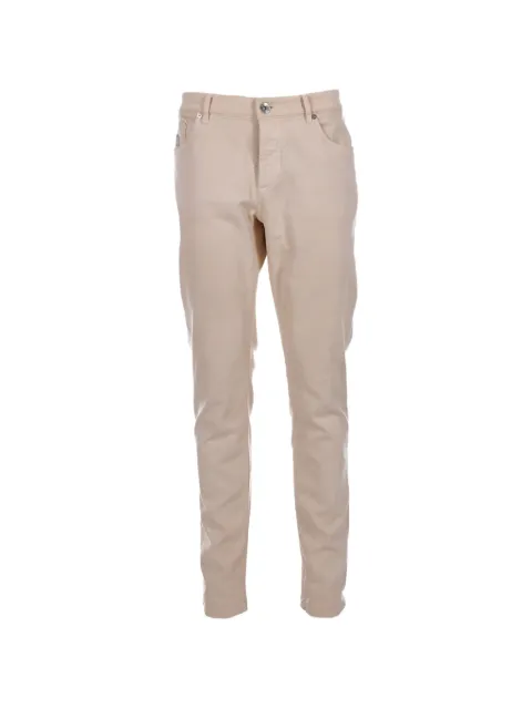 Brunello Cucinelli Vintage button-fastening trousers