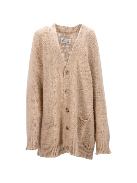 Maison Margiela brushed V-neck cardigan