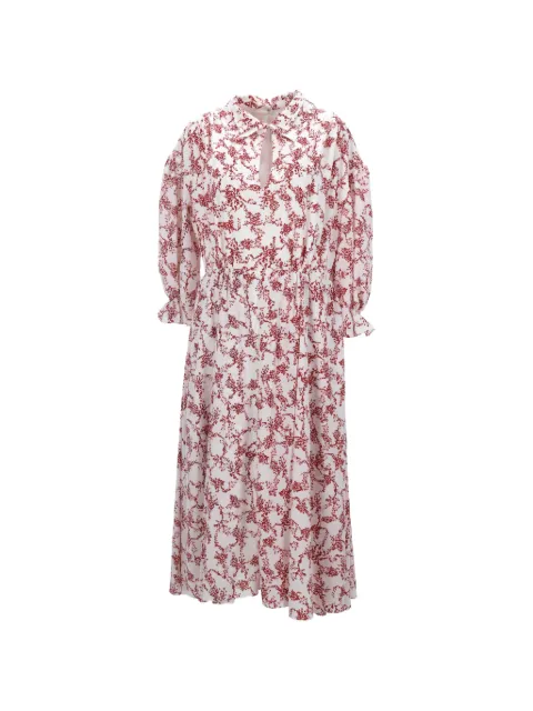 Emilia Wickstead floral-print midi dress