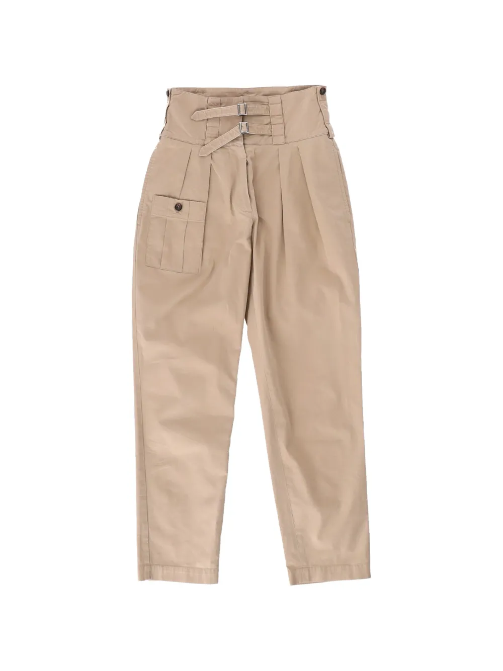 Dolce & Gabbana Pre-Owned double-belted trousers - Toni neutri