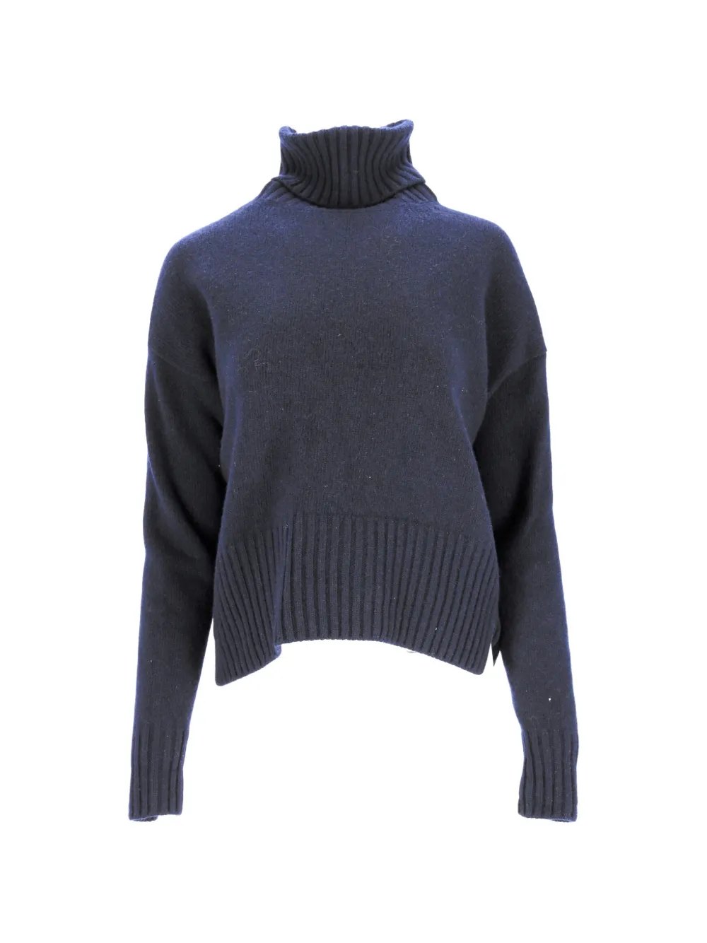 Prada Pre-Owned ribbed turtleneck sweater - Blau