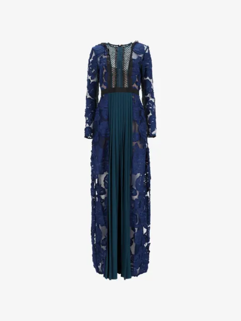 Self-Portrait Thea lace maxi dress