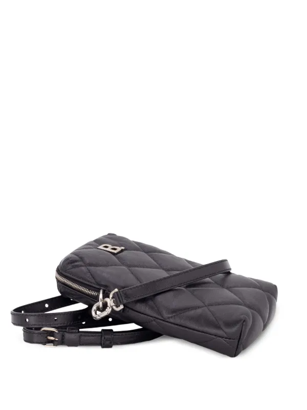 Balenciaga Pre-Owned クラッチバッグ Balenciaga Pre-Owned キルティングレザー クラッチバッグ | ブラック