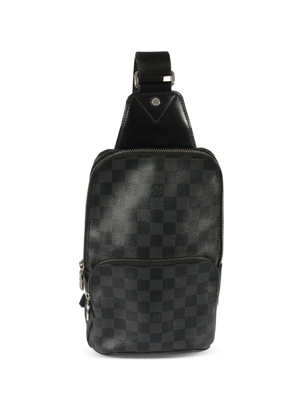 Louis Vuitton Pre-Owned Borsa a spalla Avenue Damier Graphite 2020 - Nero