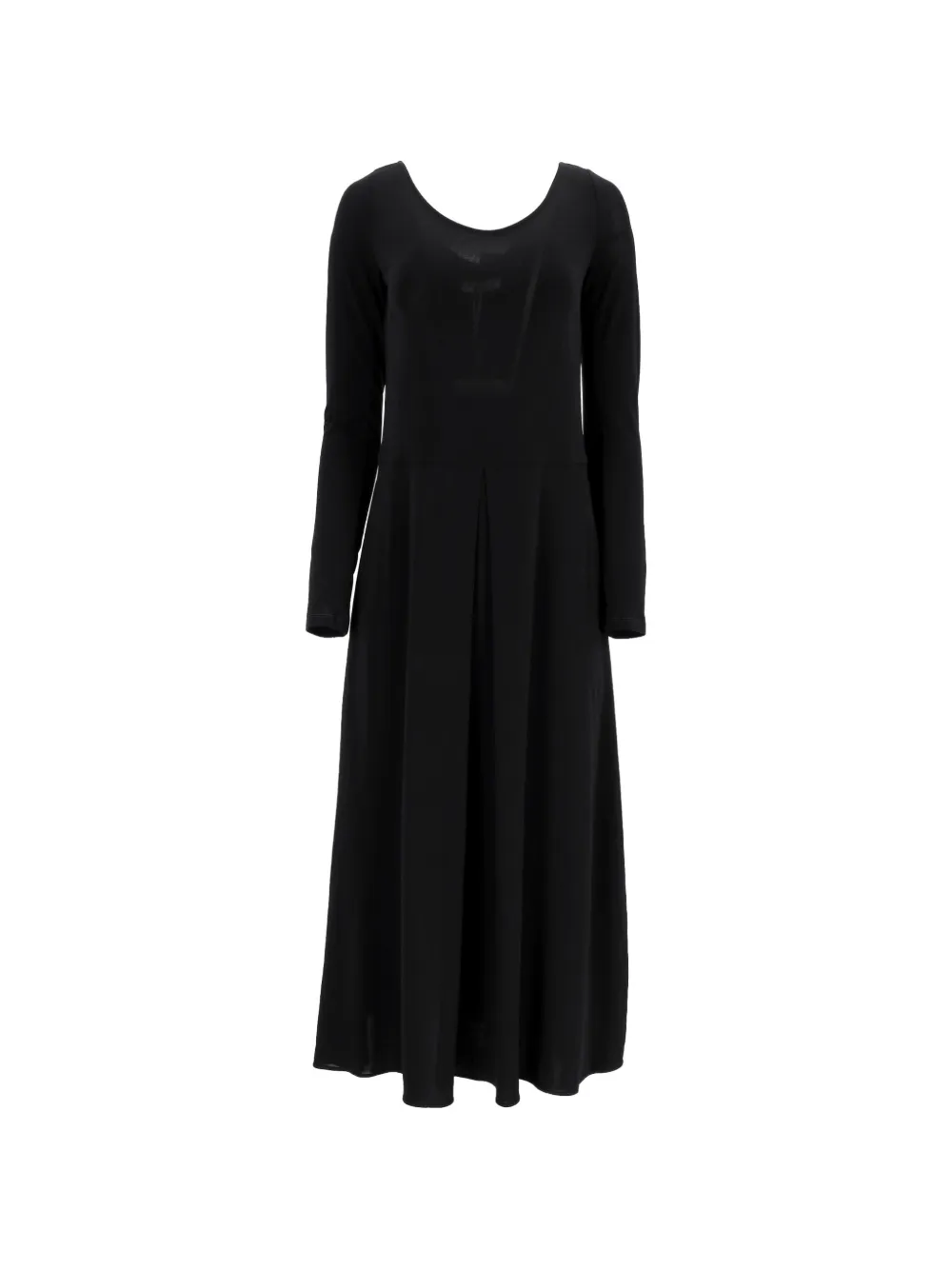 Max Mara Leisure pleated maxi dress - Nero
