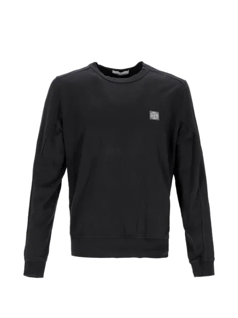 Stone Island logo-patch sweatshirt 