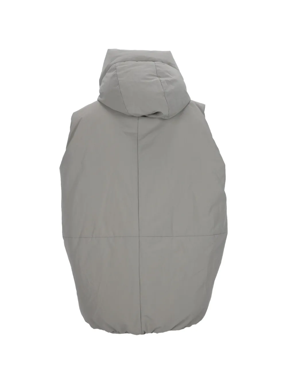 hooded gilet