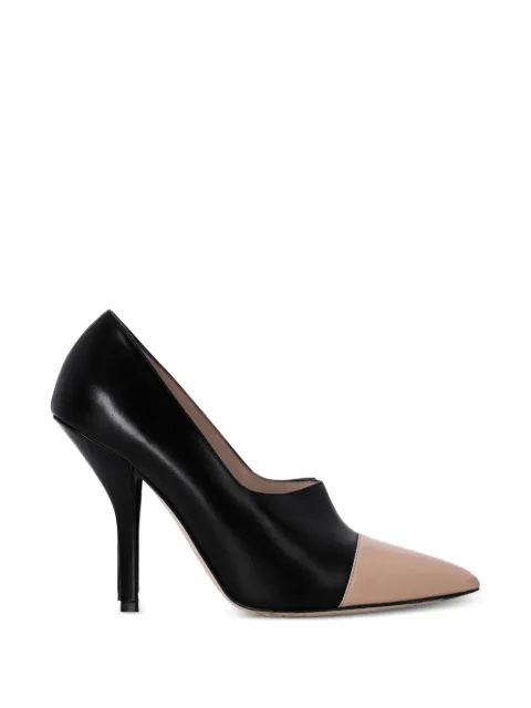 Fendi Pre-Owned pointed-toe leather heeled pumps