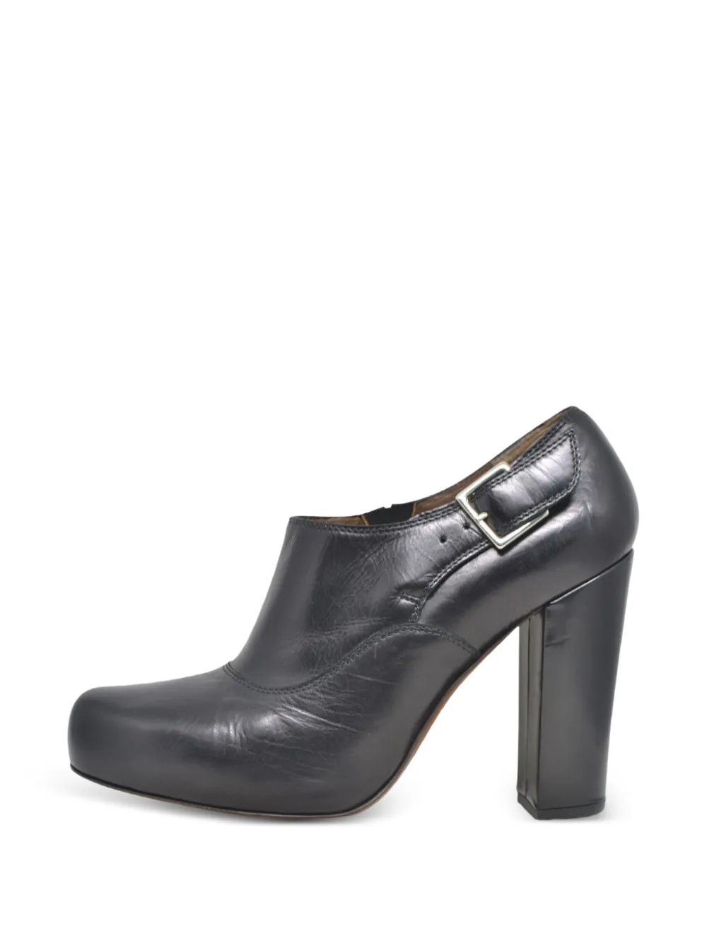 Marni Pre-Owned leather boots - Nero