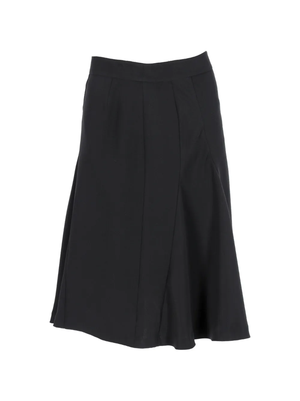 Givenchy Pre-Owned paneled midi skirt - Nero