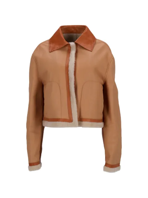 Jil Sander Pre-Owned leather jacket