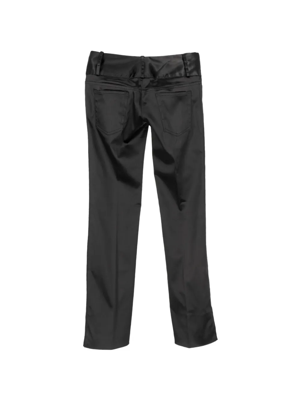  Dolce & Gabbana Pre-owned Low-waist Side-pocket Trousers - Black 